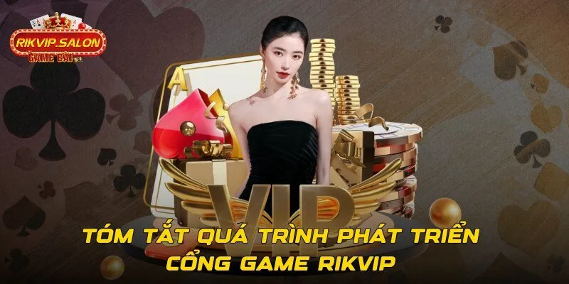 Tóm tắt quá trình phát triển cổng game Rikvip